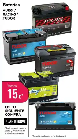 Aurgi Aurgi baterías oferta