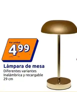 Action Lámpara de mesa oferta