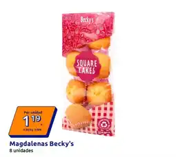 Action Becky's magdalenas oferta