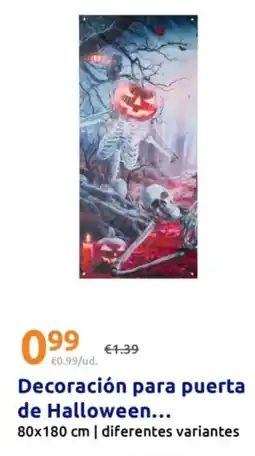 Action Decoración para puerta de Halloween... oferta
