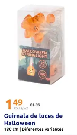 Action Guirnalas de luces de Halloween oferta