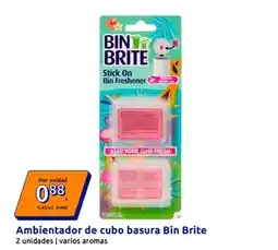 Action Bin Brite stick on bin freshener oferta