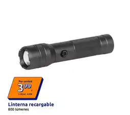 Action Linterna recargable oferta