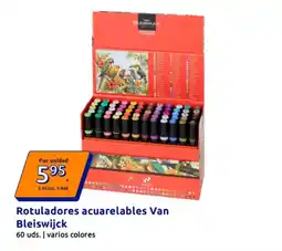 Action Rotuladores acuarelables Van Bleiswijck oferta