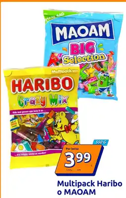 Action Multipack Haribo o MAOAM oferta
