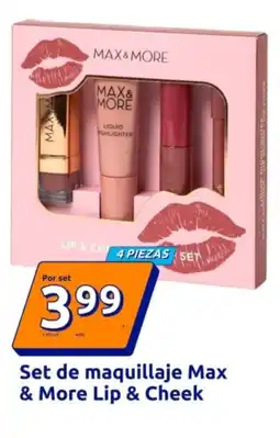 Action Max & More Lip & Cheek oferta