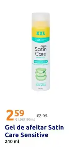 Action Gillette Satin Care Sensitive oferta