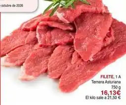 Masymas Asturiana - filete oferta