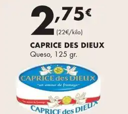 Supermercados Lupa Caprice des Dieux Queso oferta