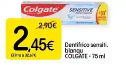Dialprix Dentífrico sensitivo blanqu COLGATE oferta