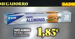 Gadis Ifa Sabe papel aluminio oferta