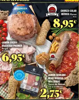 Gadis Argal jamón cocido braseado premier oferta