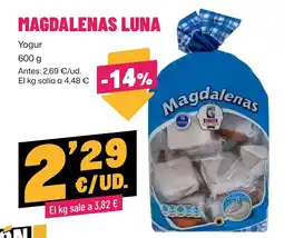 AhorraMas Magdalenas Luna oferta