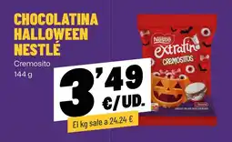 AhorraMas Nestlé chocolatina halloween cremosito oferta
