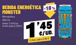 AhorraMas Monster Mangoloco oferta