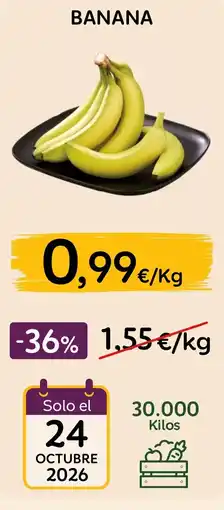 AhorraMas Banana oferta
