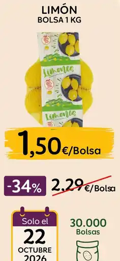 AhorraMas Limón oferta