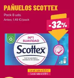 AhorraMas Pañuelos scottex oferta