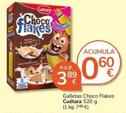 Consum Cuétara Choco Flakes oferta