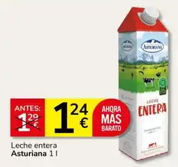 Consum Asturiana leche entera oferta