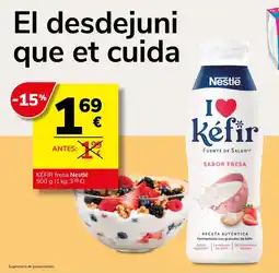 Consum Nestlé kéfir oferta