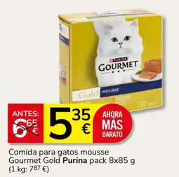 Consum Gourmet Gold Purina mousse oferta