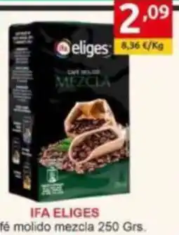 Supermercados Extremadura ifa eliges café molido mezcla oferta