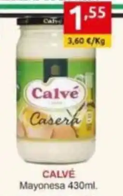 Supermercados Extremadura Calvé mayonesa oferta