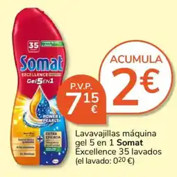 Consum Somat Excellence máquina gel 5 en 1 oferta
