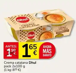 Consum Dhul crema catalana oferta