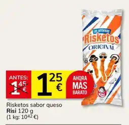 Consum Risketos sabor queso Risi oferta