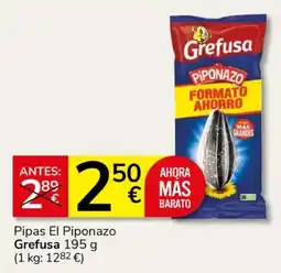 Consum Grefusa pipas el piponazo oferta