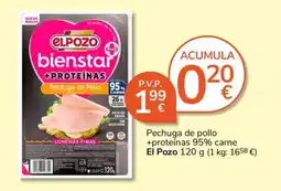 Consum El Pozo bienstar +proteínas oferta