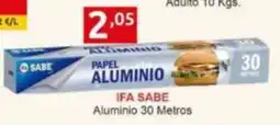 Supermercados Extremadura Ifa Sabe papel aluminio oferta
