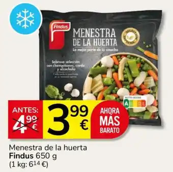 Findus menestra de la huerta