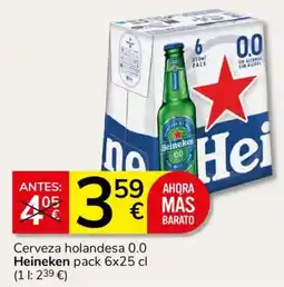 Consum Heineken cerveza holandesa 0.0 oferta