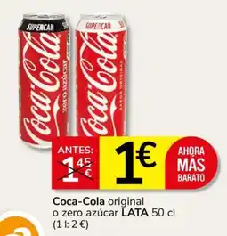 Consum Coca-Cola original o zero azúcar oferta