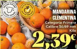 Gadis Origen - mandarina clementina oferta