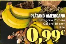 Gadis Platano americano oferta