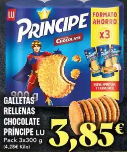 Gadis Lu - galletas rellenas chocolate oferta