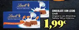 Gadis Lindt - chocolate con leche oferta