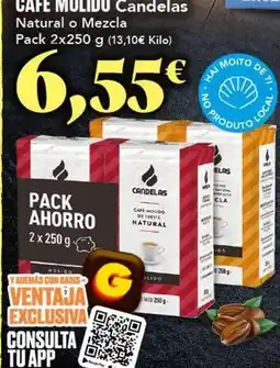 Gadis Candelas - candela natural o mezcla oferta