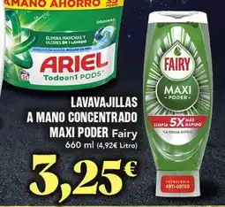 Gadis Ariel - lavavajillas a mano concentrado maxi poder oferta