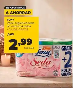 Alimerka Foxy - papel higienico seda ph neutro oferta