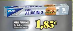 Gadis Ifa sabe - papel aluminio oferta
