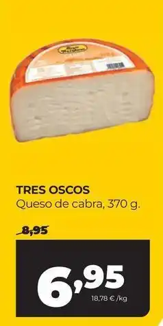 Alimerka Tres oscos - queso de cabra oferta