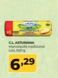 Alimerka Central lechera asturiana - mantequilla tradicional rulo oferta
