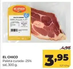 Alimerka El chico - paleta curada -25% sal oferta