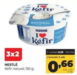 Alimerka Nestlé - kefir natural oferta