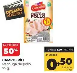 Alimerka Campofrío - pechuga de pollo oferta